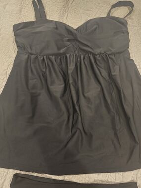 Classic Black Tank Dress with Built-In Bust Support